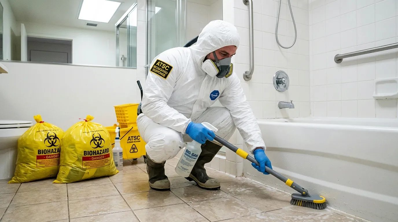 Decontamination equipment deployed for Blood Cleanup in Sunnyvale